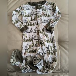 Burt's bees baby onesie.